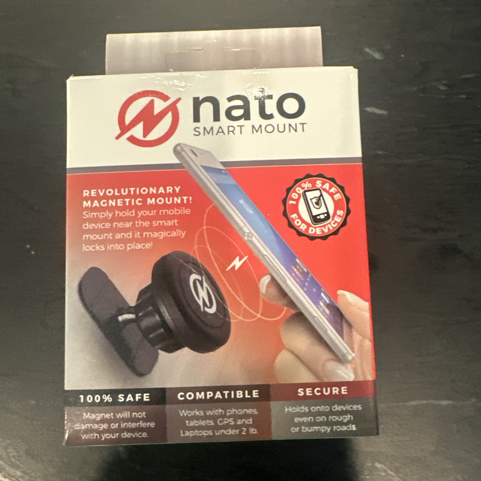 Nato Phone Mount Magnetic Smart Device Holder Cell Phone Tablet Mount MagSafe