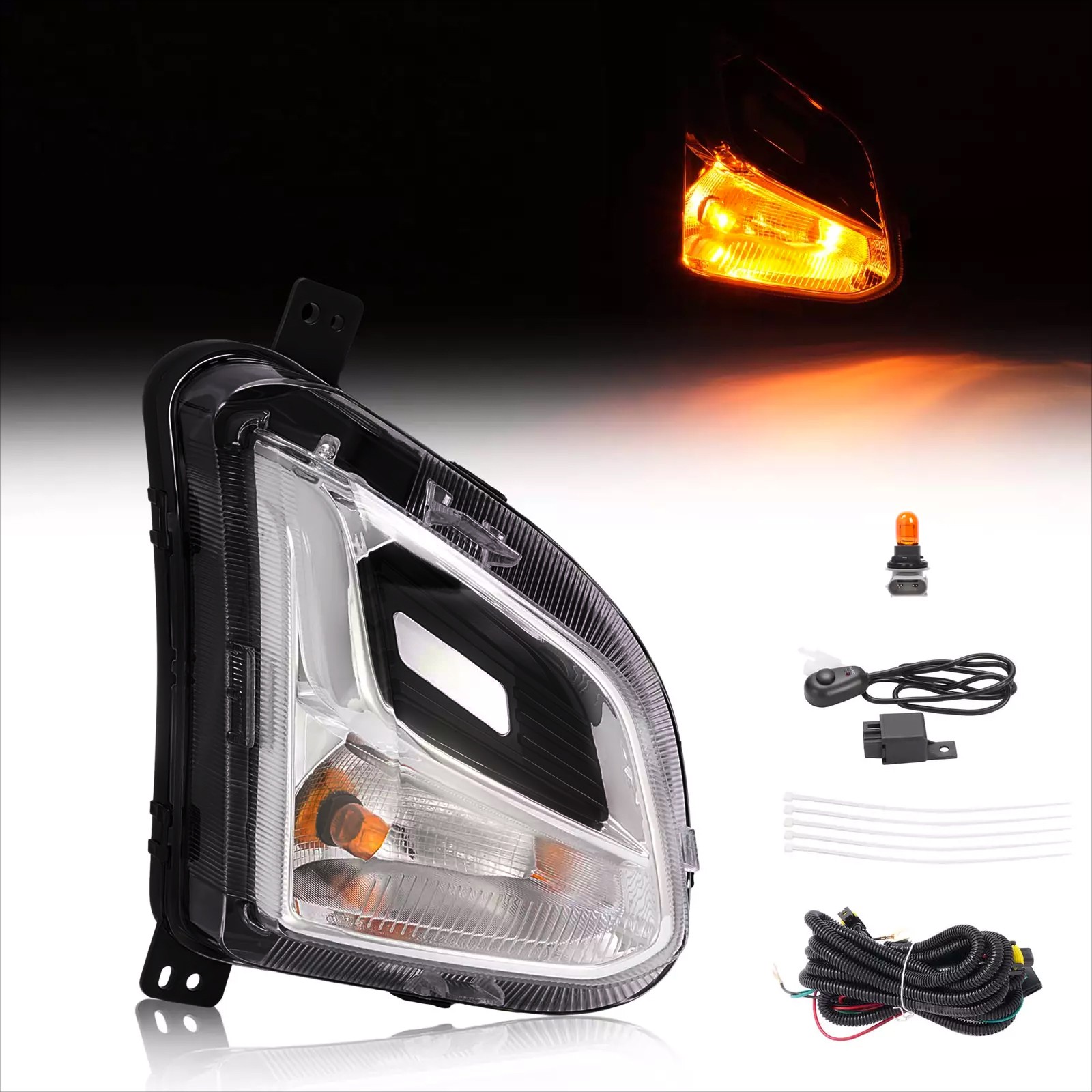 For Chevy Equinox 2018 2019 20 21 Right Passenger Side Turn Signal Light W/Bulbs
