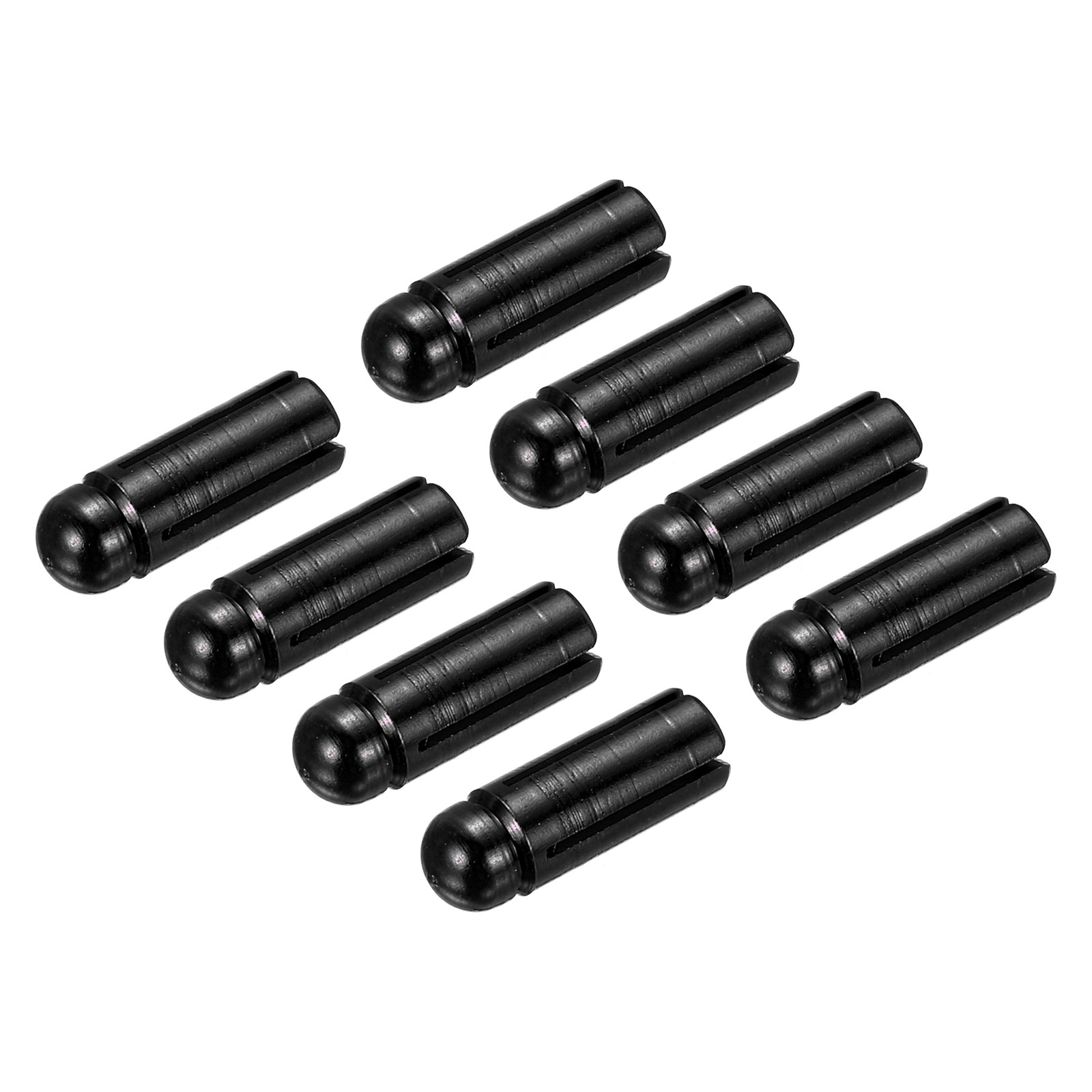8pcs Dart Flight Protectors Aluminum Alloy Dart Wing Protectors Black