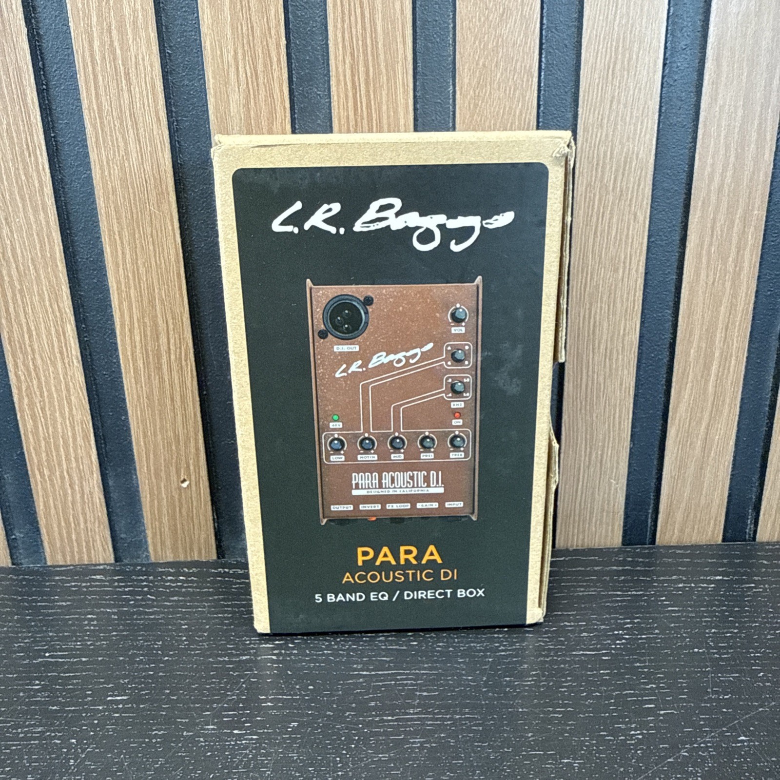 L.R. Baggs Para Acoustic DI Preamp - 5 Band EQ and Direct Box - NEW