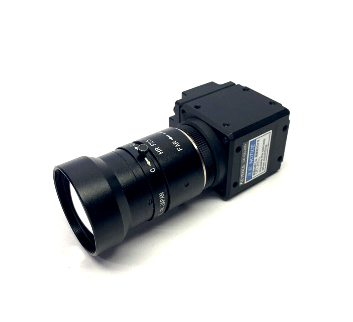 Keyence CA-HX048M LumiTrax 16x Speed Monochrome Machine Vision Camera w/Lens