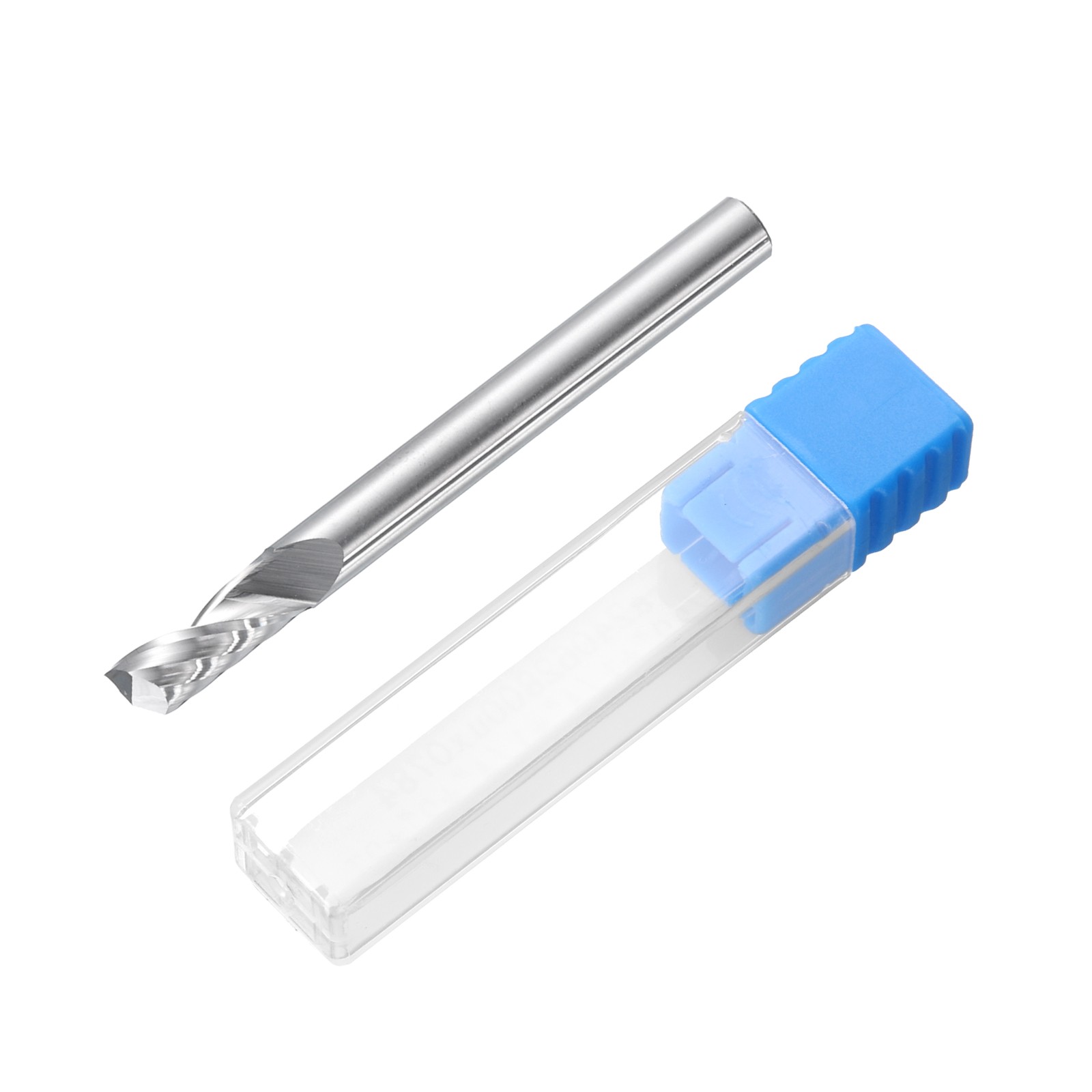 Spiral Router Bit 3/16"x1/2"x3/16"x2" 1 Flute Solid Carbide CNC End Mill