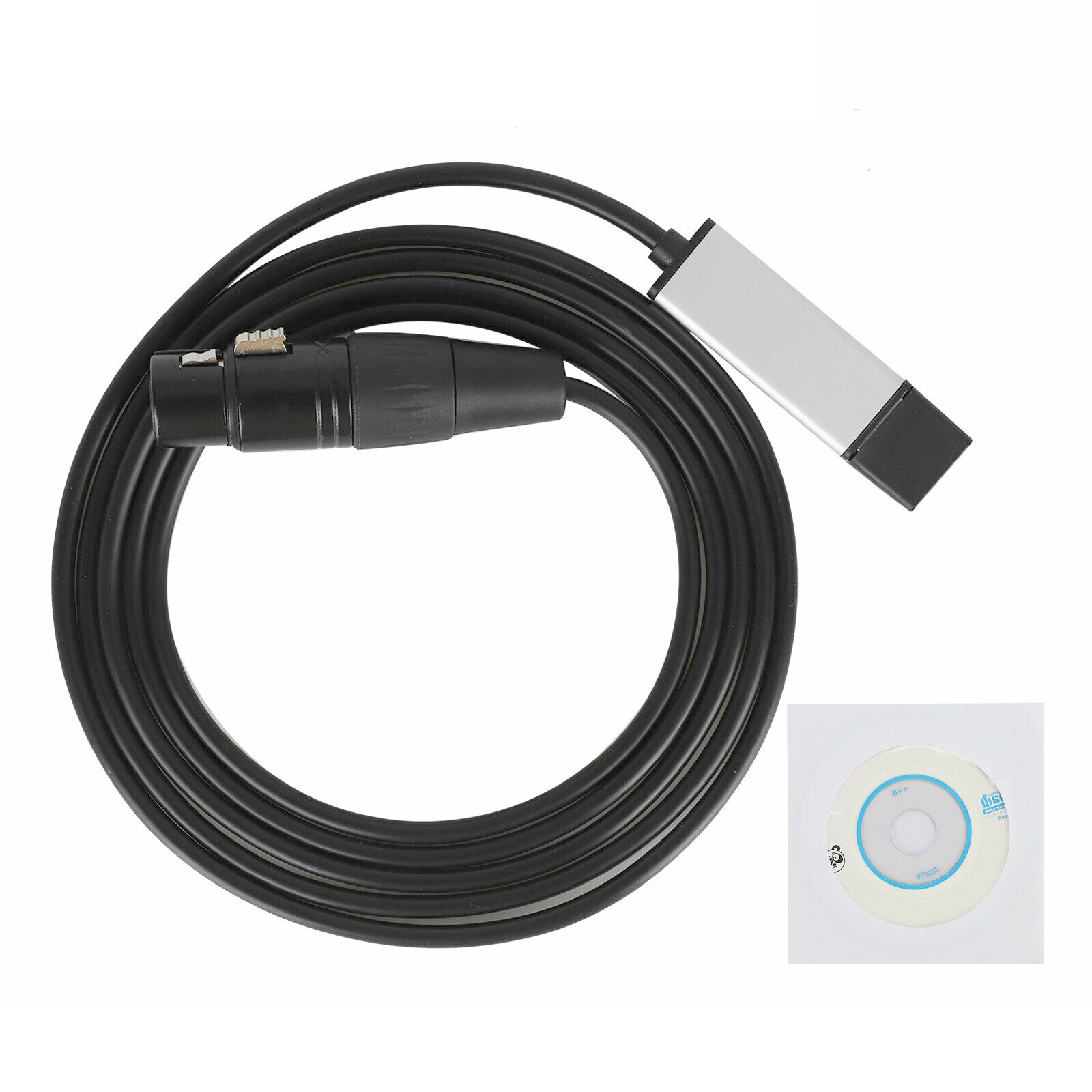 🌟USB to DMX Interface Adapter DMX512 Stage Light Controller Cable For Computer