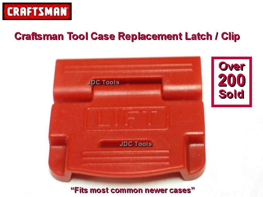 Craftsman Tool Case Replacement Red Clip Latch Fastener  1 - 3/4" Wide
