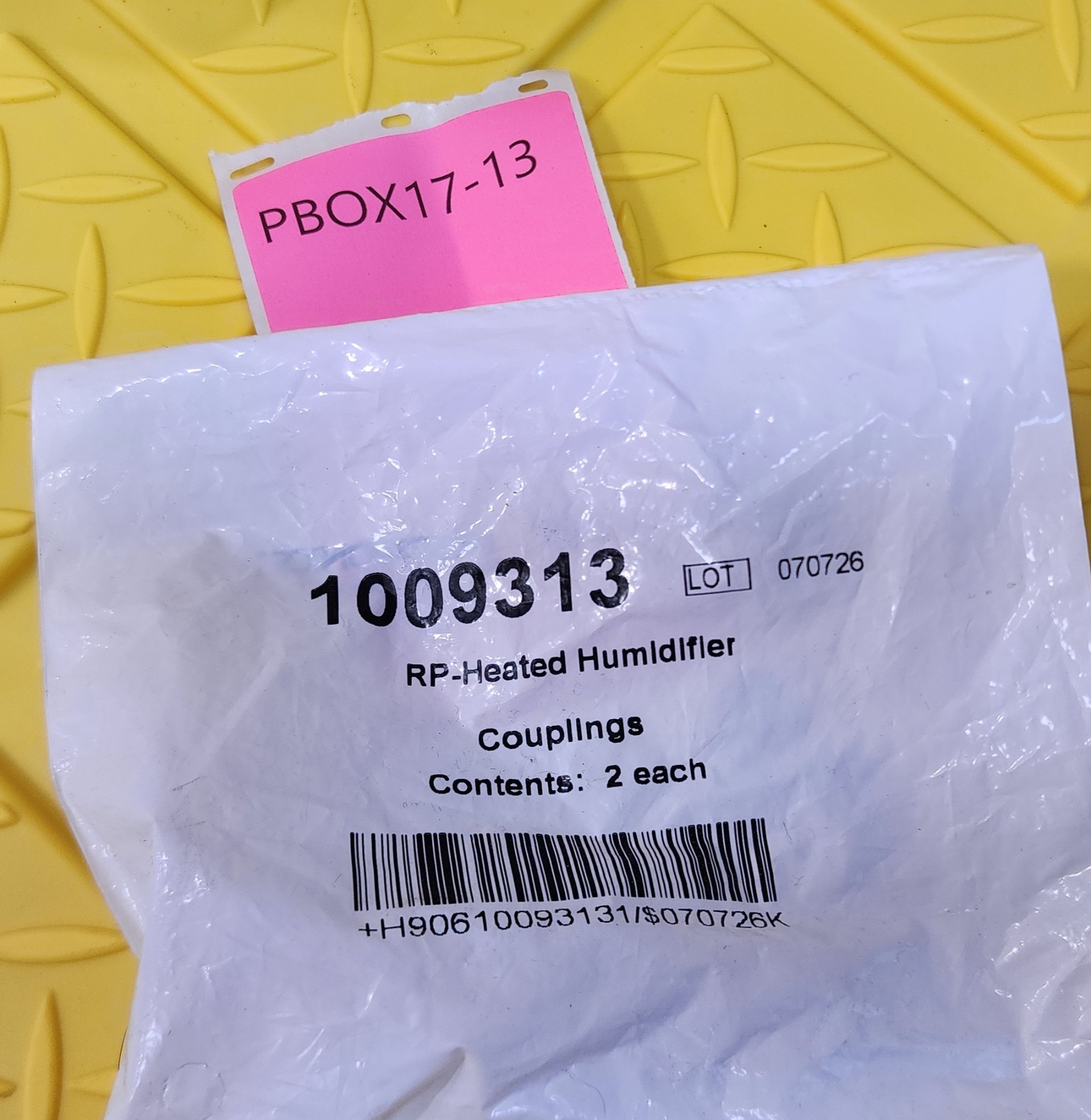 RP Heated Humidifier Coupling 1009313 Original OEM - NEW