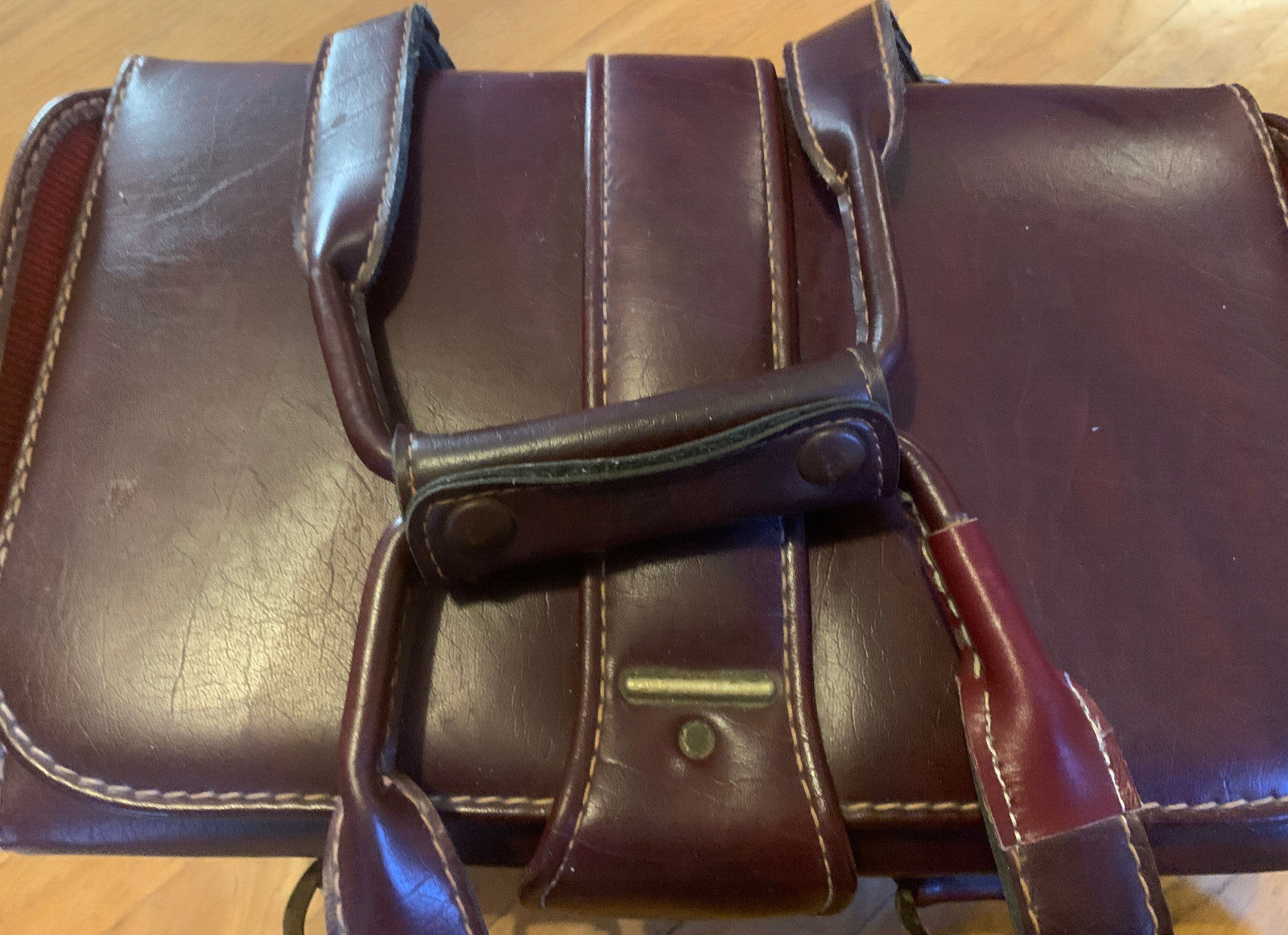 Super-8 projector CARRYING CASE all purpose heavy duty durable soft leatherette