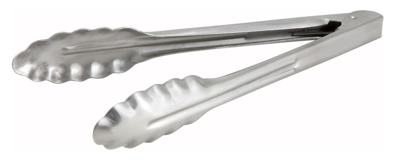 Coiled Spring Extra Heavyweight Stainless Steel Utility Tong, 9-Inch
