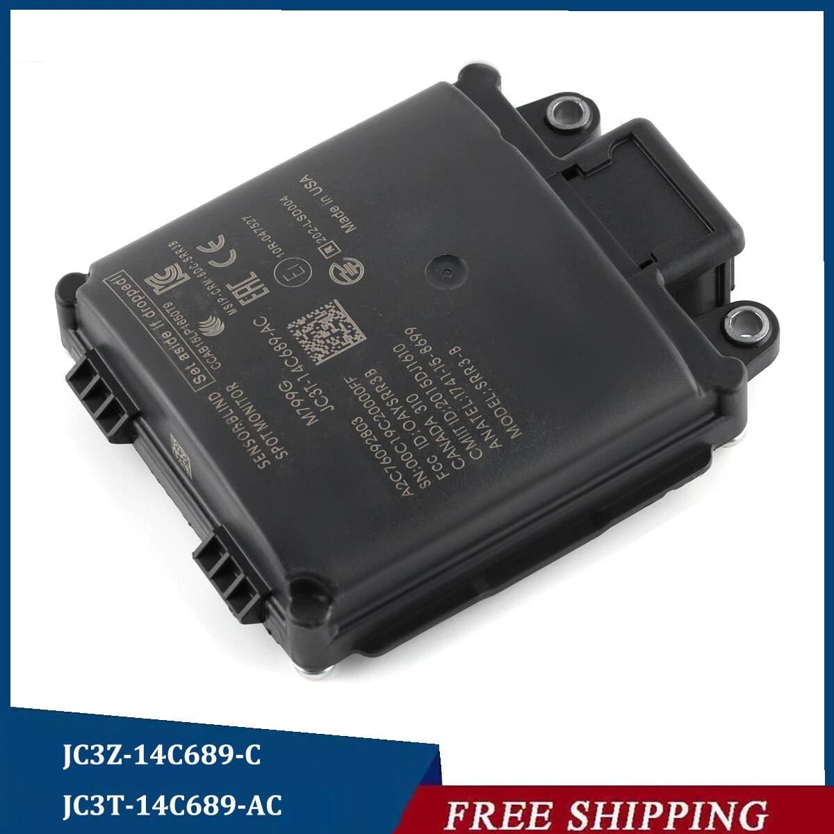 Blind Spot Monitor Sensor For FORD F-150 2017-2018 JC3T-14C689-AC JC3Z-14C689-C