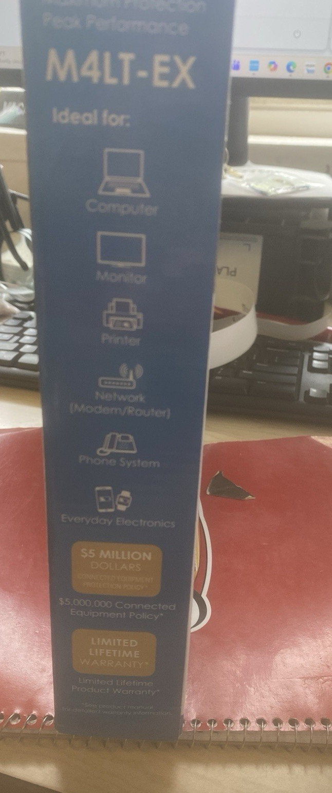 BRAND NEW Panamax M4LT-EX Noise Filtration Surge Telephone, Data Line Protection