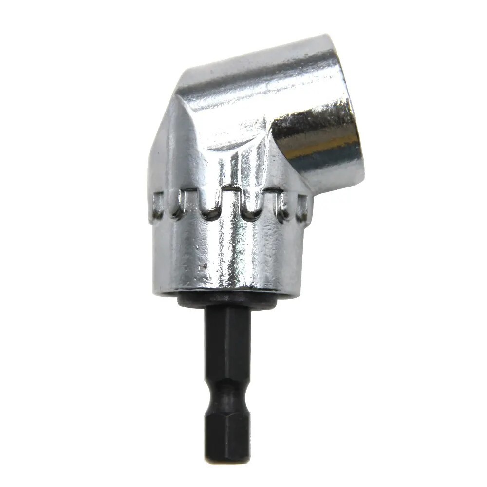 105 Degree Right Angle Drill Attachment 1/4 Hex Shank Extension Socket Adapter