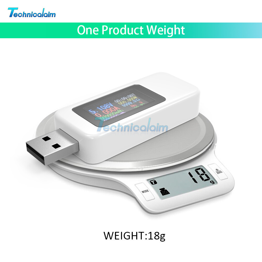 4-30V USB Digital Current Voltage Test Meter Power Capacity Current Detector