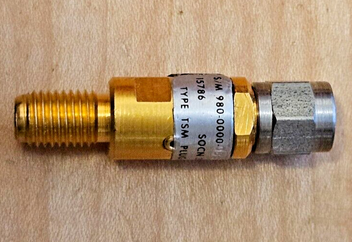 Solitron 15786 980-000-08.5DB 8.5dB TSM Plug Jack RF Attenuator SOCN 308939 405
