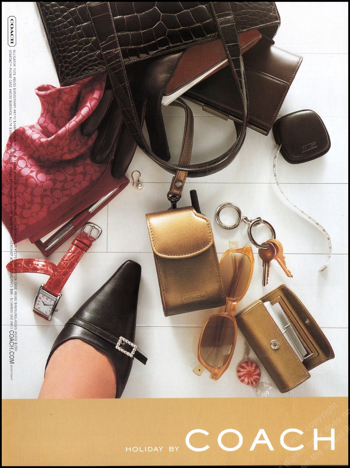 High Heels Magazine print Ad Women Fashion Ankle shoes 2000-11B