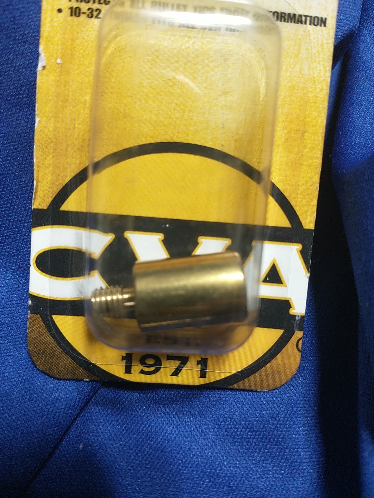 CVA UNIVERSAL LOADING TIP 10X32 THREADS #AC1693 BLACK POWDER ALL BULLET TYPES