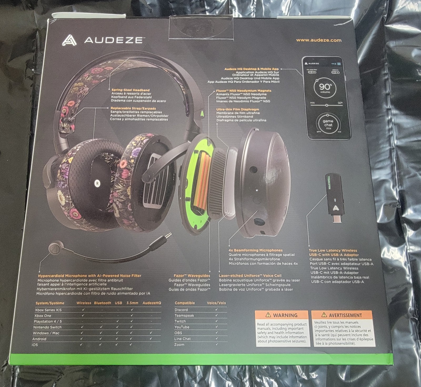 Audeze Maxwell Flora Edition for Microsoft Xbox