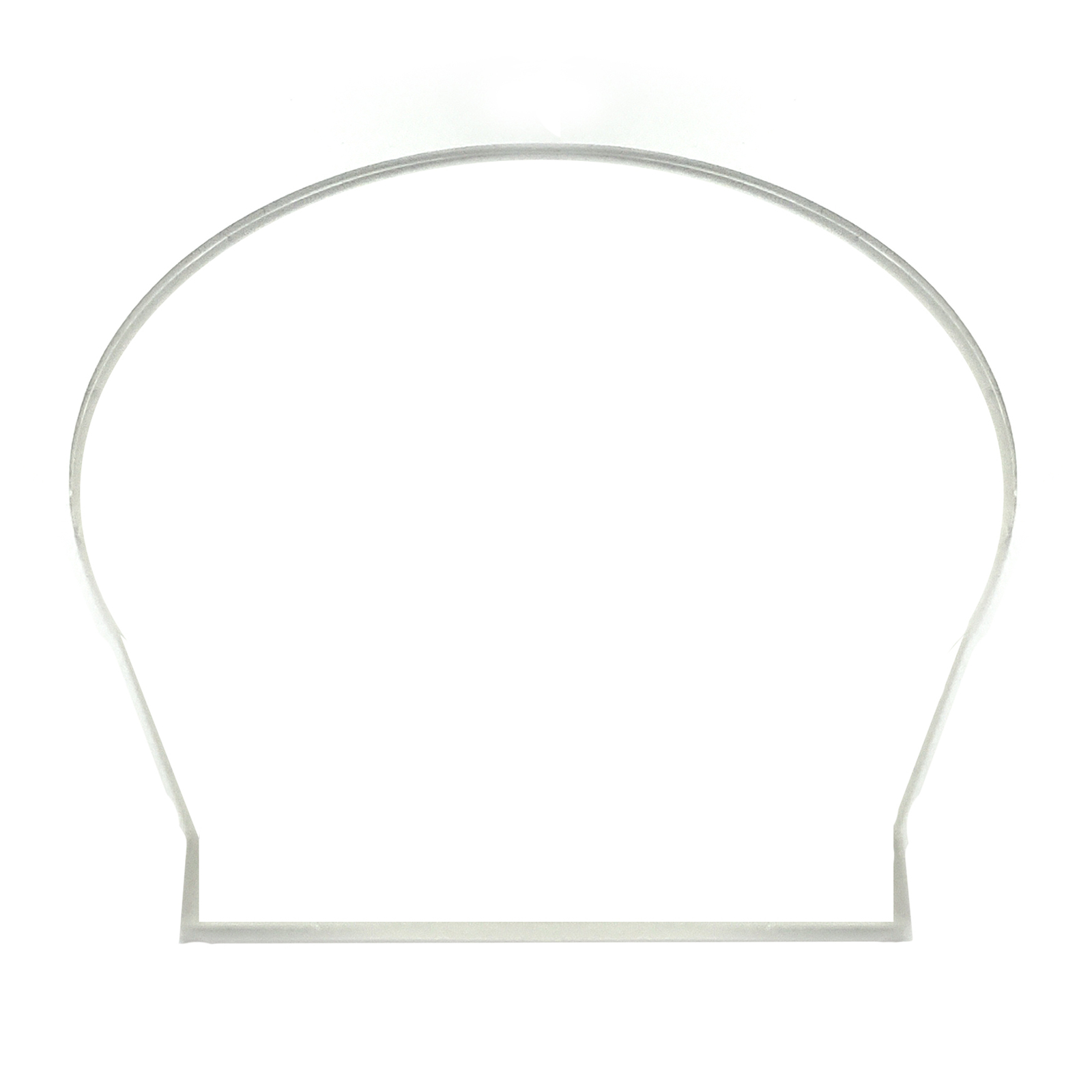 3D Blank Circle Acrylics for LED Lamp Base (Acrylic Only) (3 Pack)
