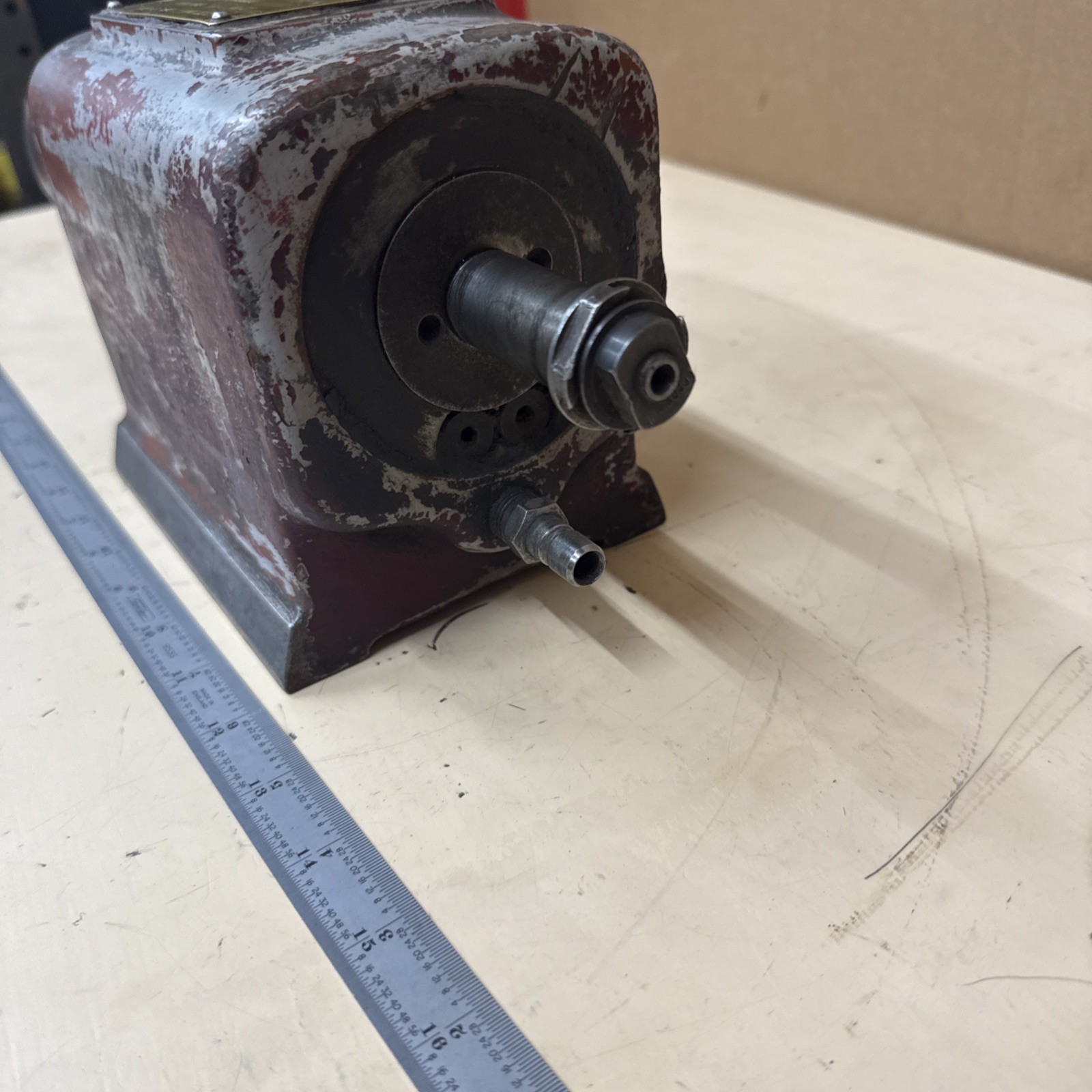 Technology Leaders Precision Grinding Spindle 401 250200 With Dovetail Base