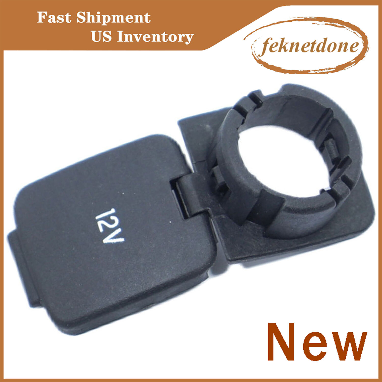 Console Power Outlet Cover For 11-17 Ford F-150 F-250 F-350 Ford F-450 US-stock