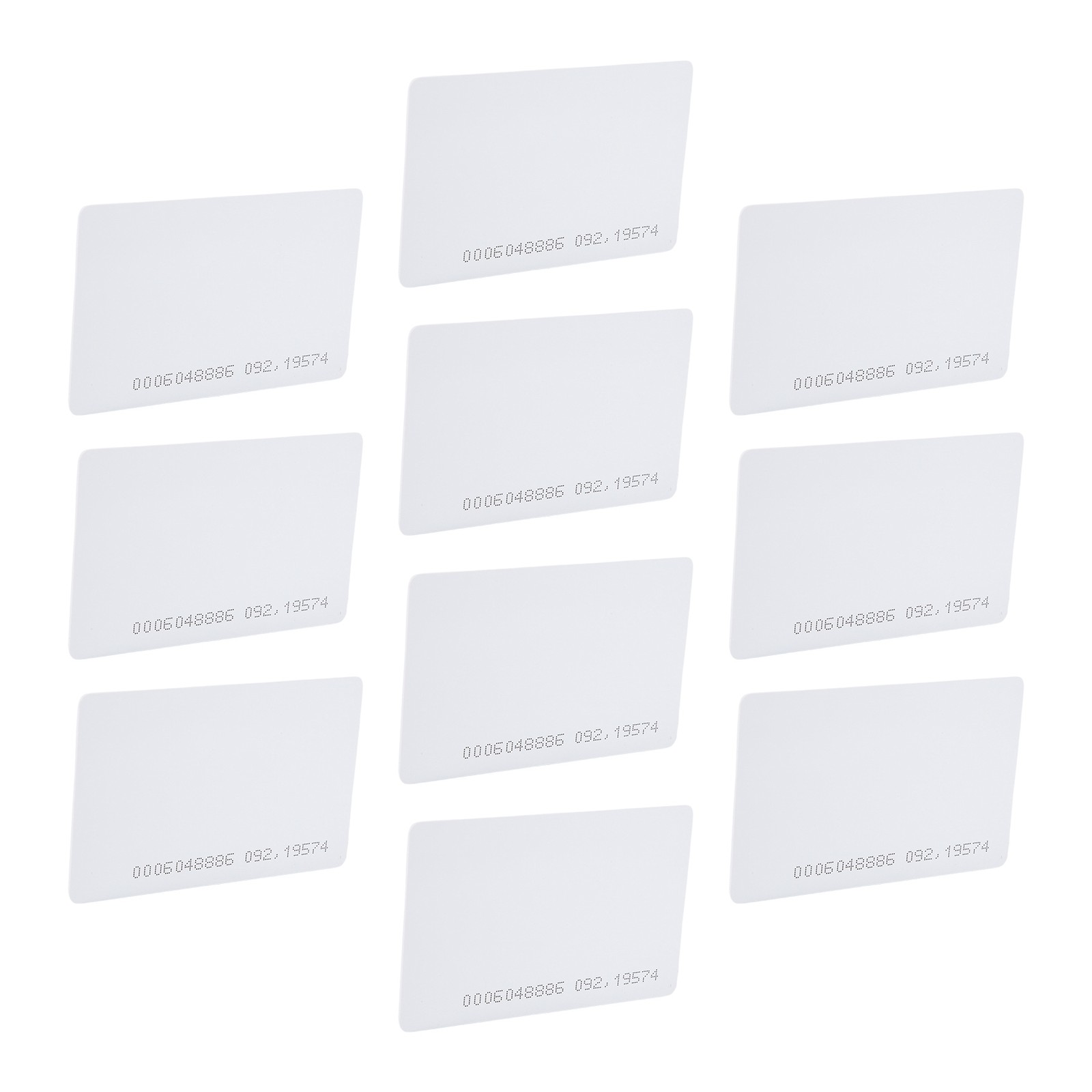 10pcs 125Khz 0.8mm RFID Access Cards U8D51031