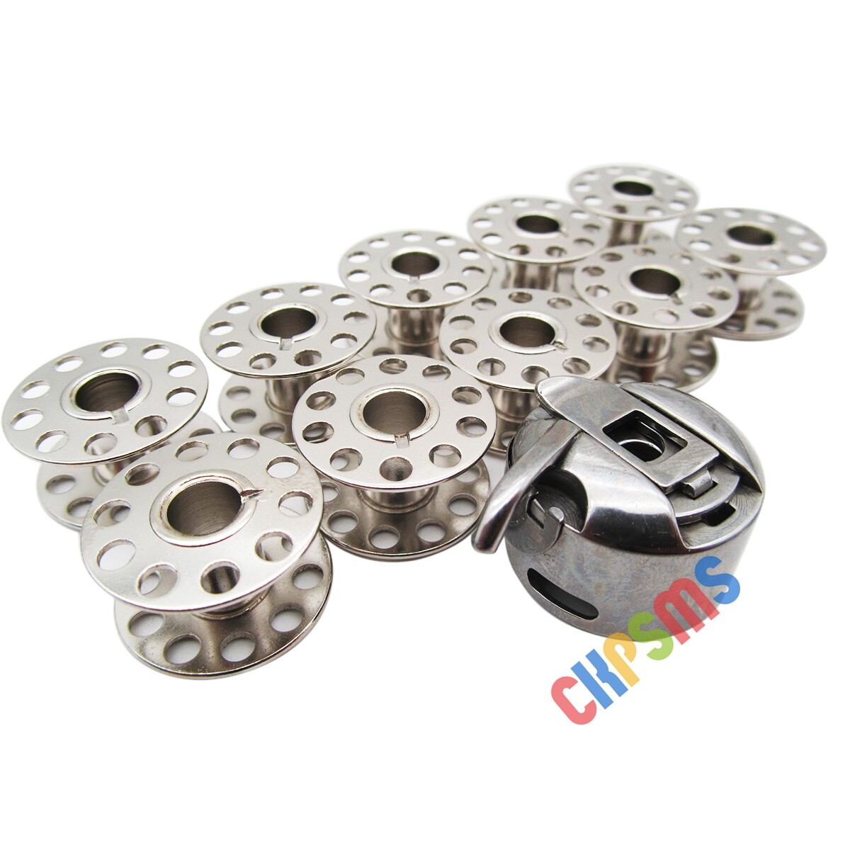 Bobbin Case + Bobbins Fit Singer 15-88, 15-90, 15-91, 191K11, 191K12, 191K13