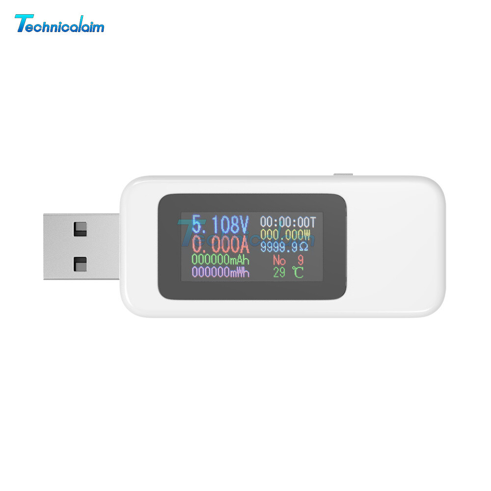 4-30V USB Digital Current Voltage Test Meter Power Capacity Current Detector