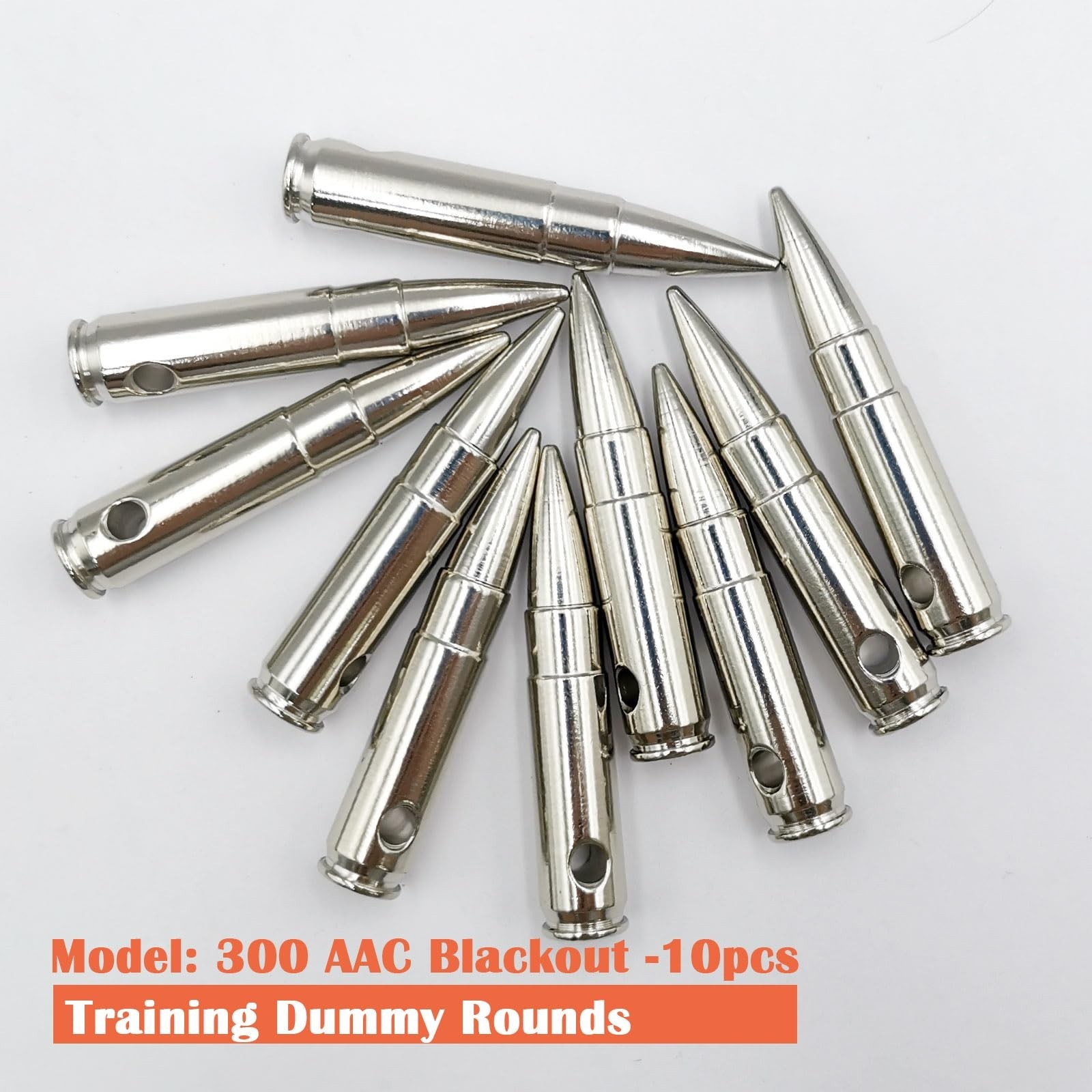 Steel Safety Practice Rounds - Action Trainer Dummy Round for Dry Fire Training