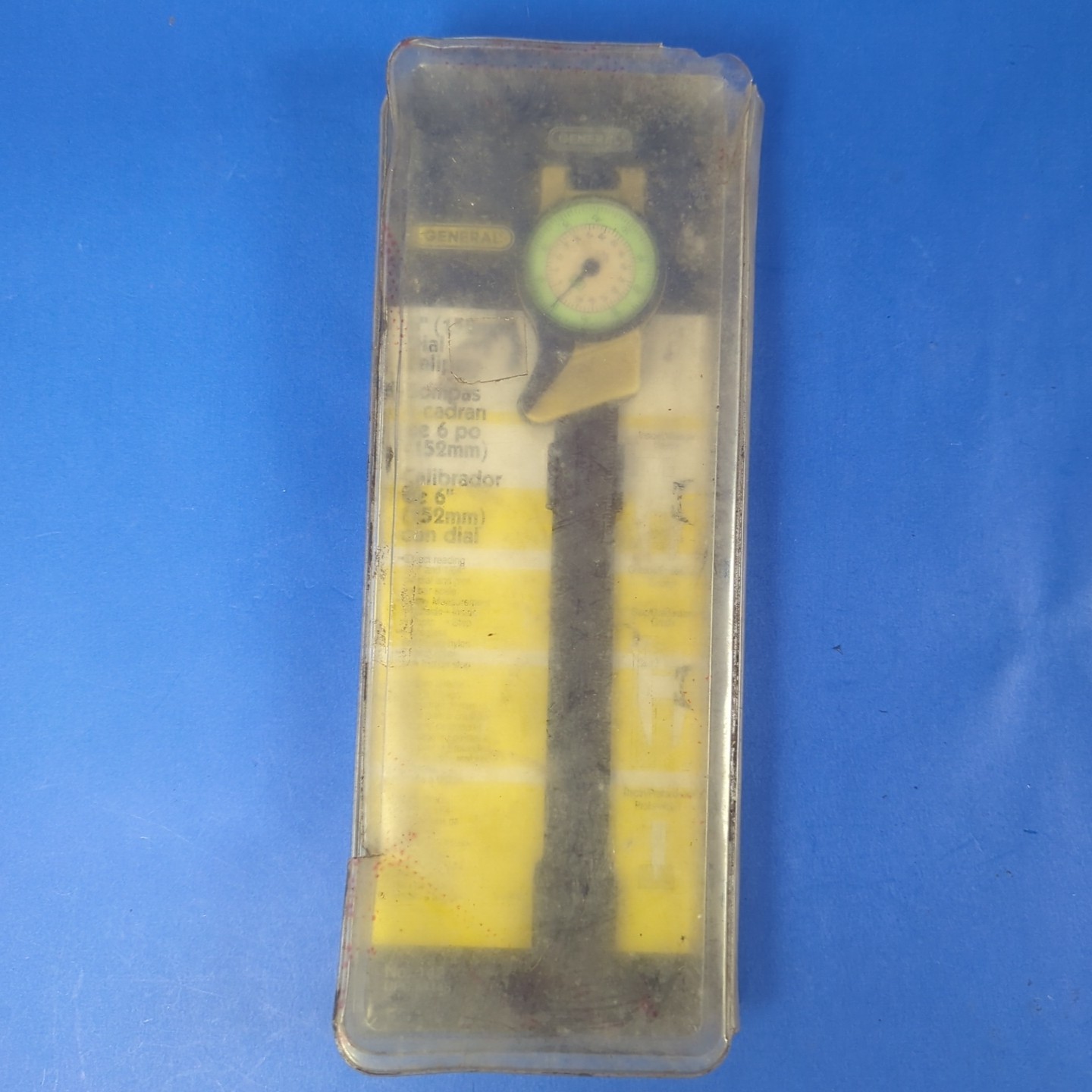 General Tools No. 142 6” 6 Inch Dial Caliper