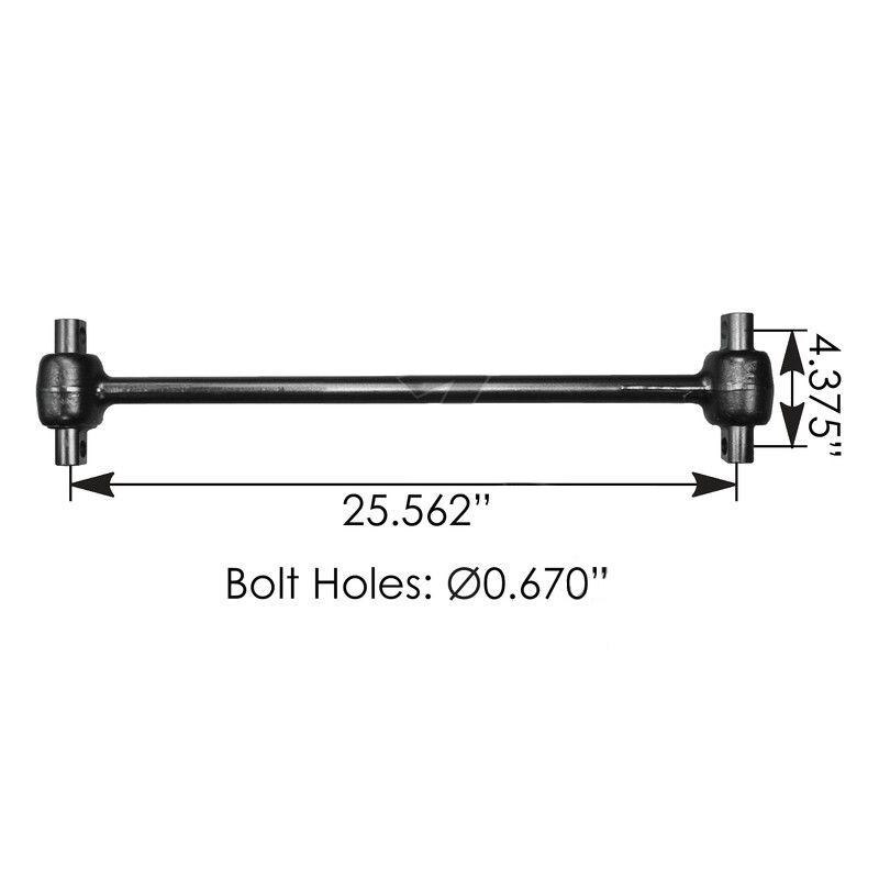 Torque Rod 25.560in Peterbilt part# C656028649, C656013000000649, TMR553