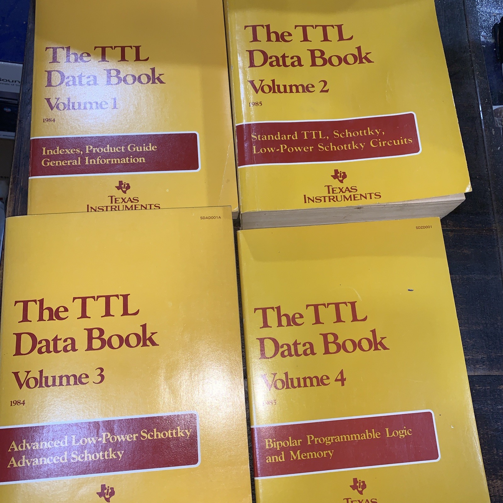 Book Lot Texas Instruments TTL Data Book Circuits Field Logic Programmable