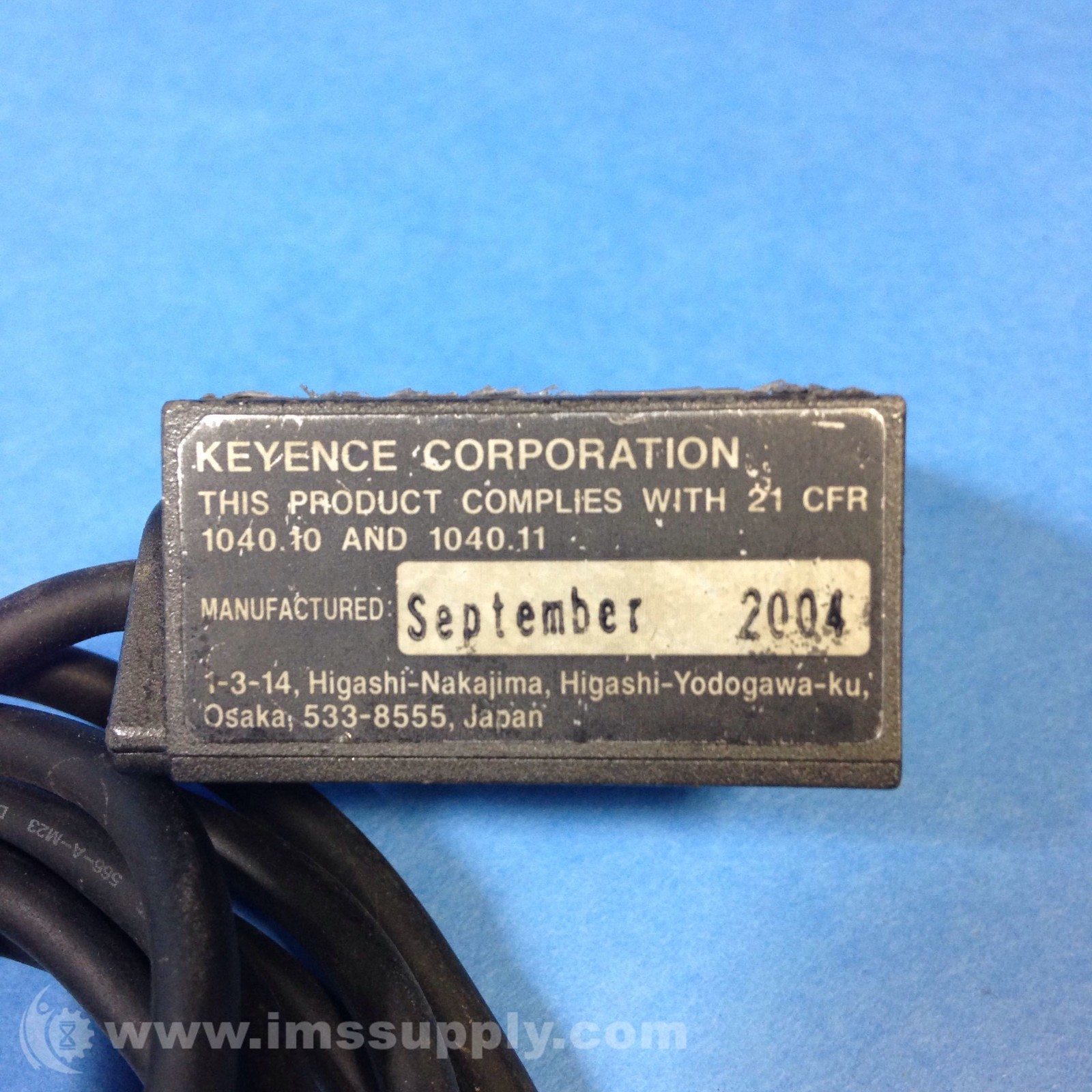 Keyence Corp BL-601 Barcode Scanner USIP