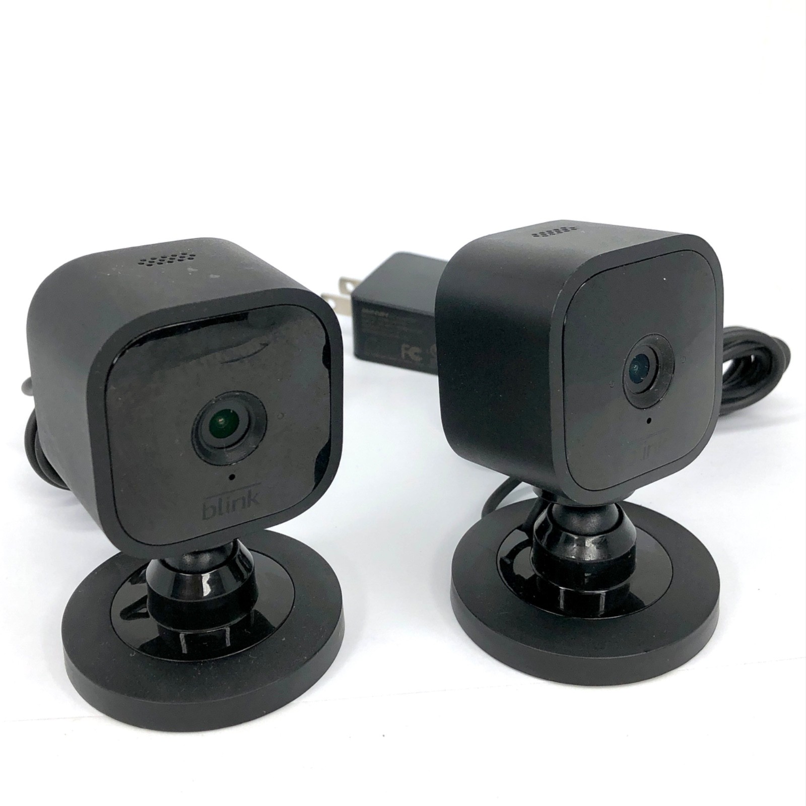 2-Pack Blink Mini Indoor Plug-in Smart Security Camera 1080 HD Motion Detection