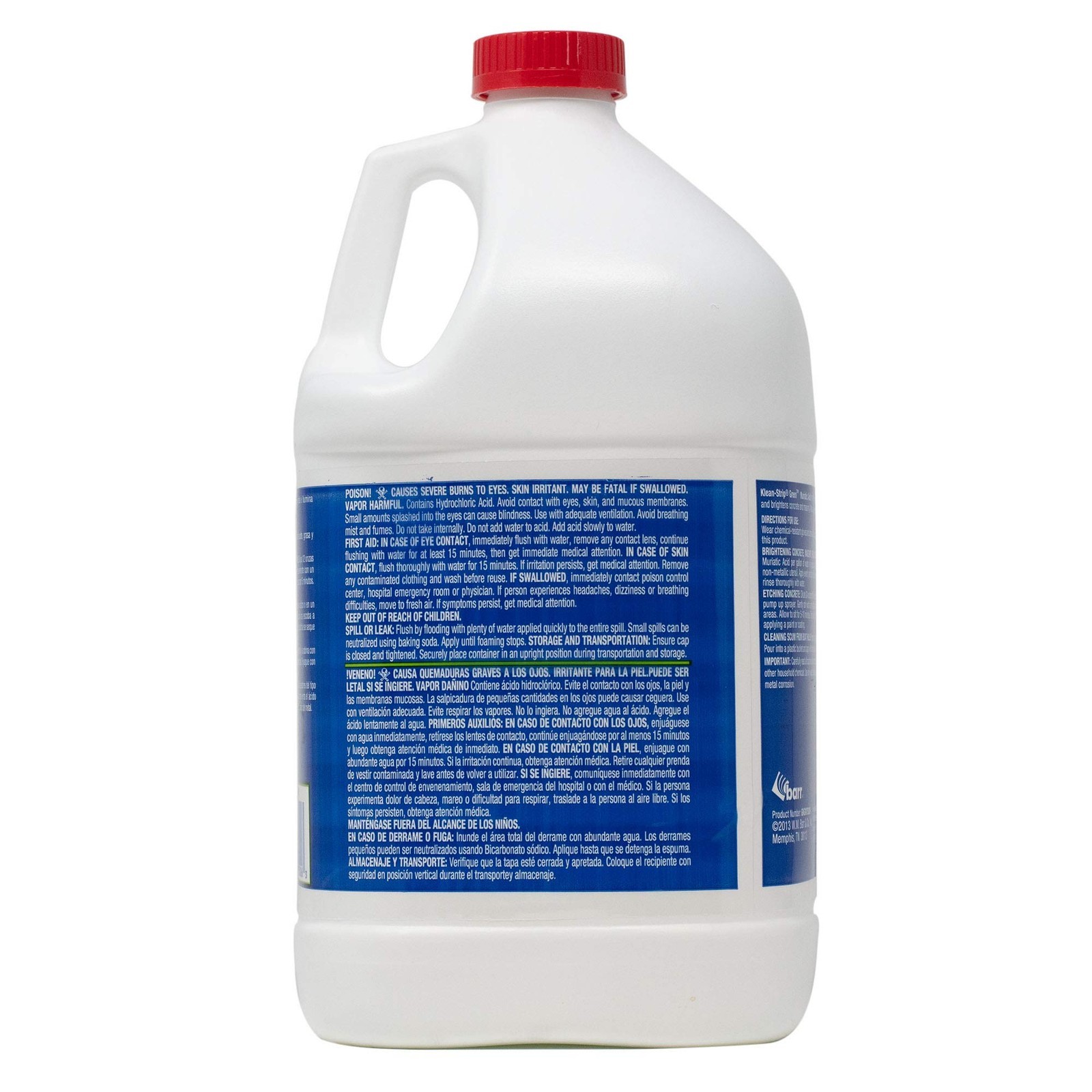 Klean-Strip Green GKGM75006 Safer Muriatic Acid 128 Fl. Oz., Pack Of 1