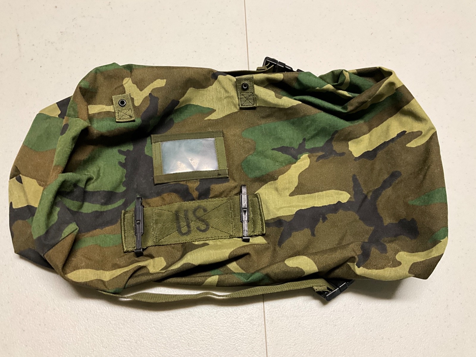 US Military Carrying Bag Protective Ensemble GP Bag NBC Pro Gear  Woodland M81