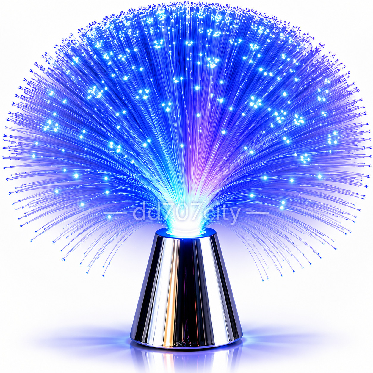 Color Changing Fiber Optic LED Lamp Night Light Bedroom Room Decor Gift