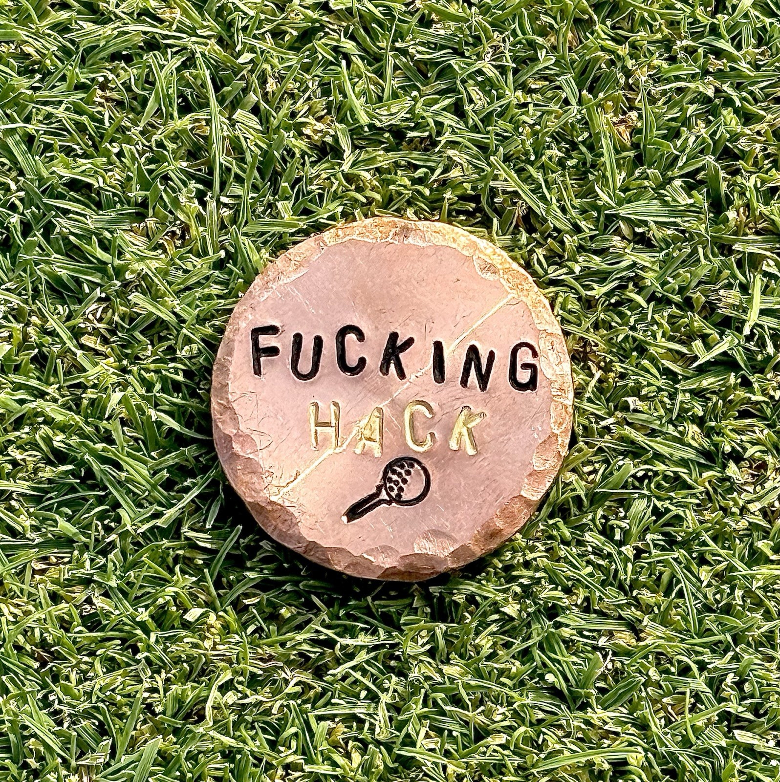 Feather & Forge Golf—Custom Ball Mark YOUR DESIGN See Options—Handmade/Stamped
