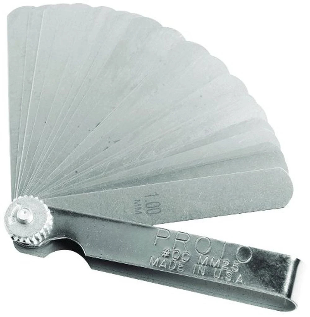 Proto J00MM25 Metric Feeler Gauge Set , 1/2" x 3-5/16" Blades , Free Shipping!!!