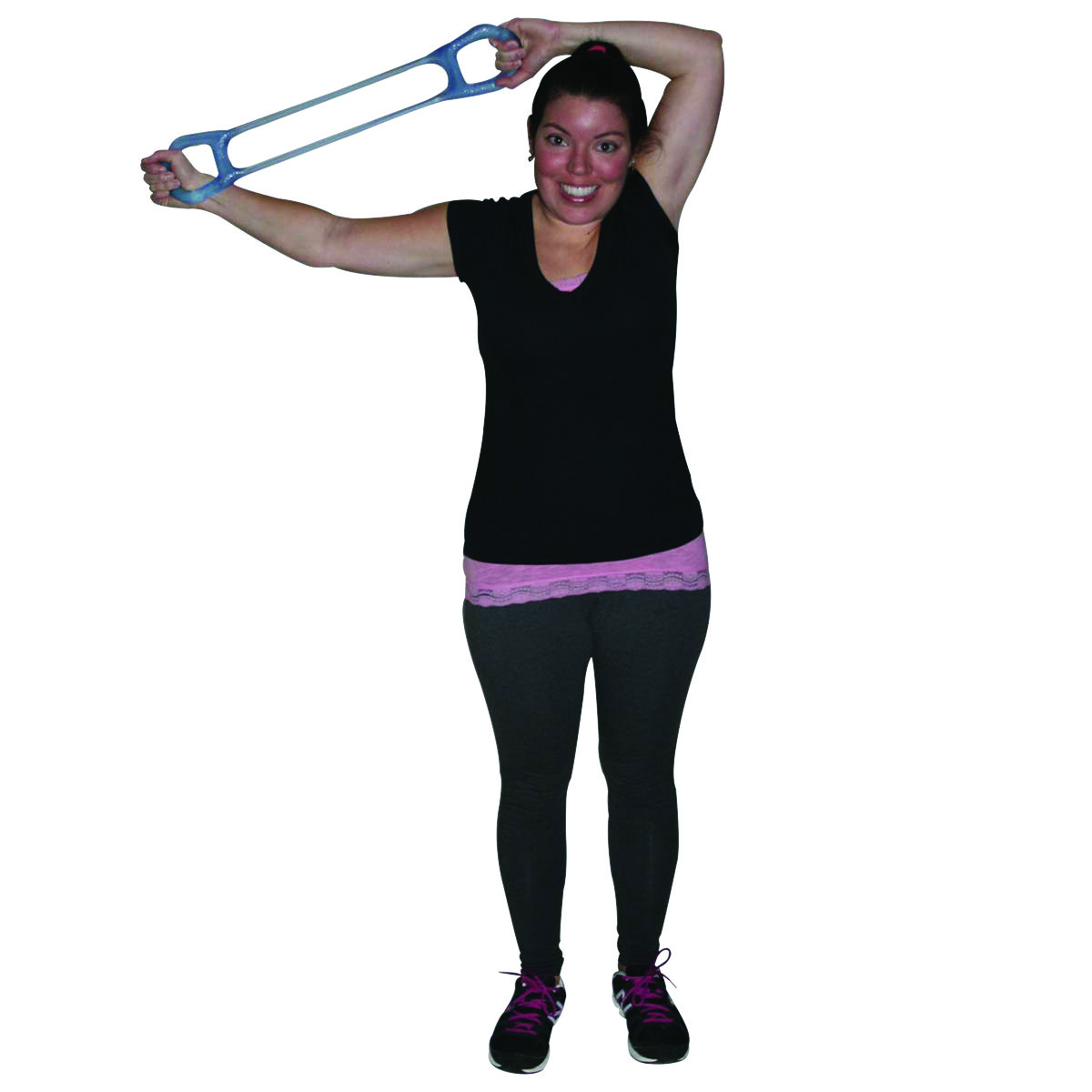 CanDo Jelly Expander Double Exerciser - blue - heavy
