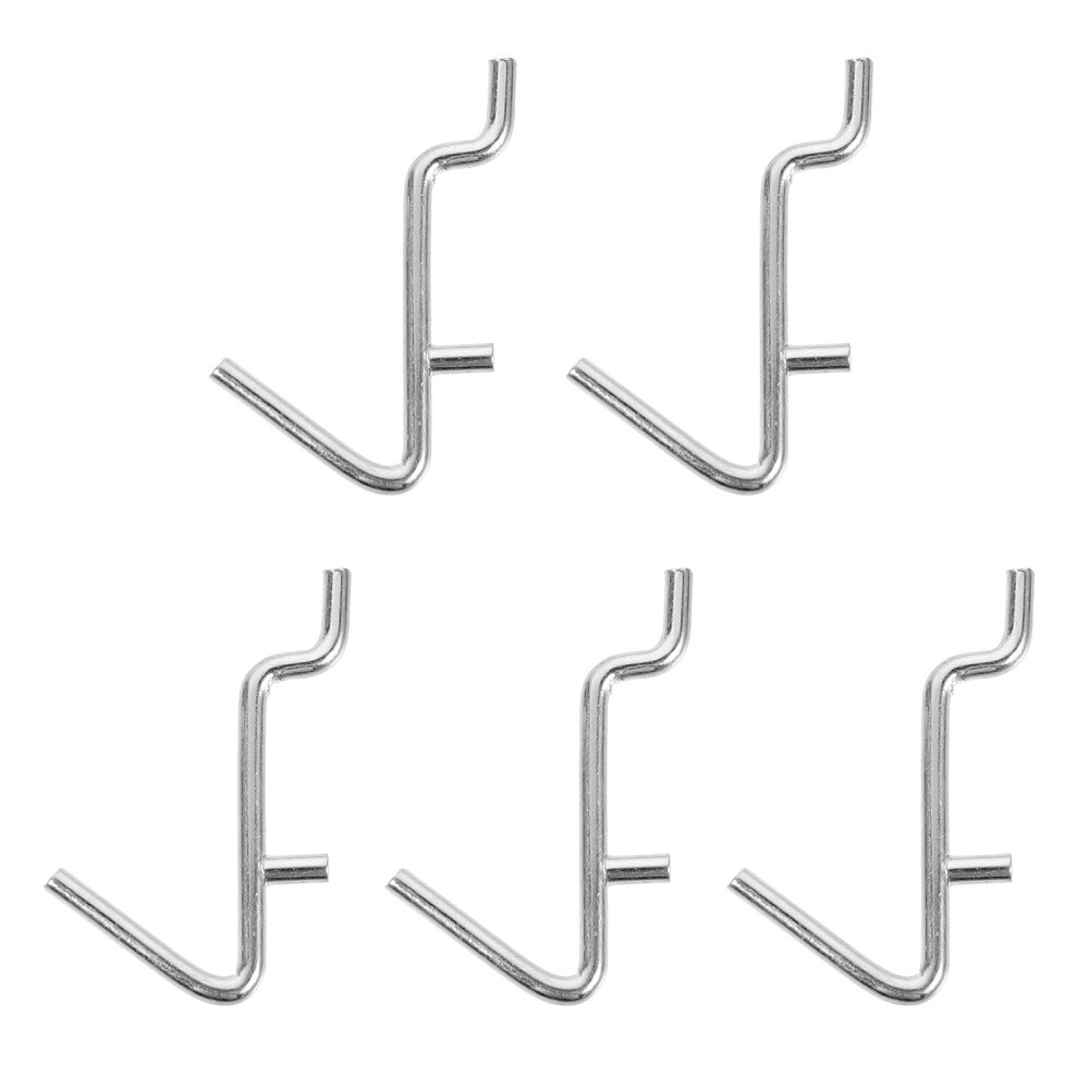 5pcs Peg Board Hooks Hanging Pegboard Hooks Assortment Pegboard Organizer Hooks