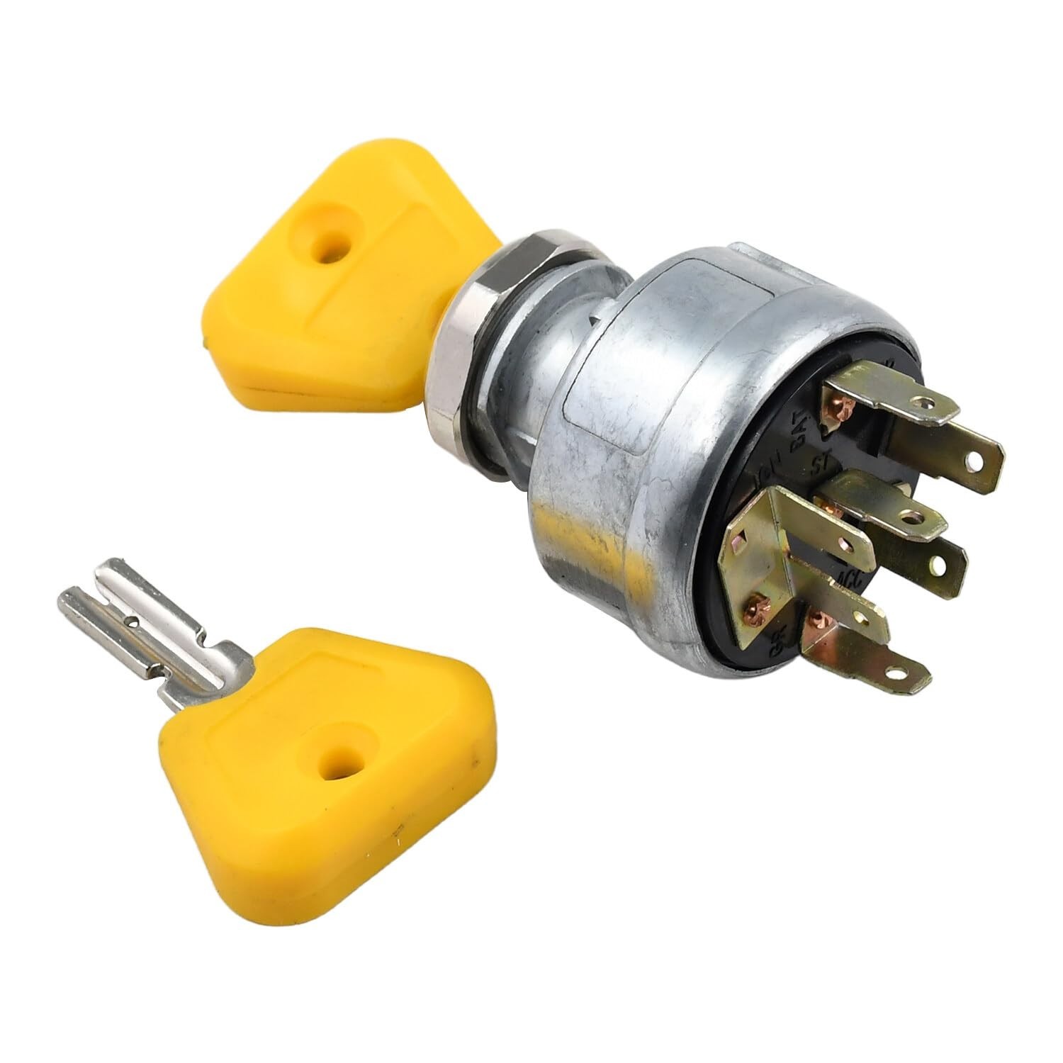 3-Position Forklift Ignition Switch Compatible with Hyster Yale Clark with 2 ...