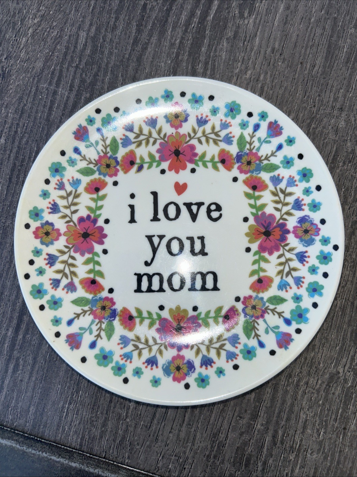 I Love You Mom Trinket Holder