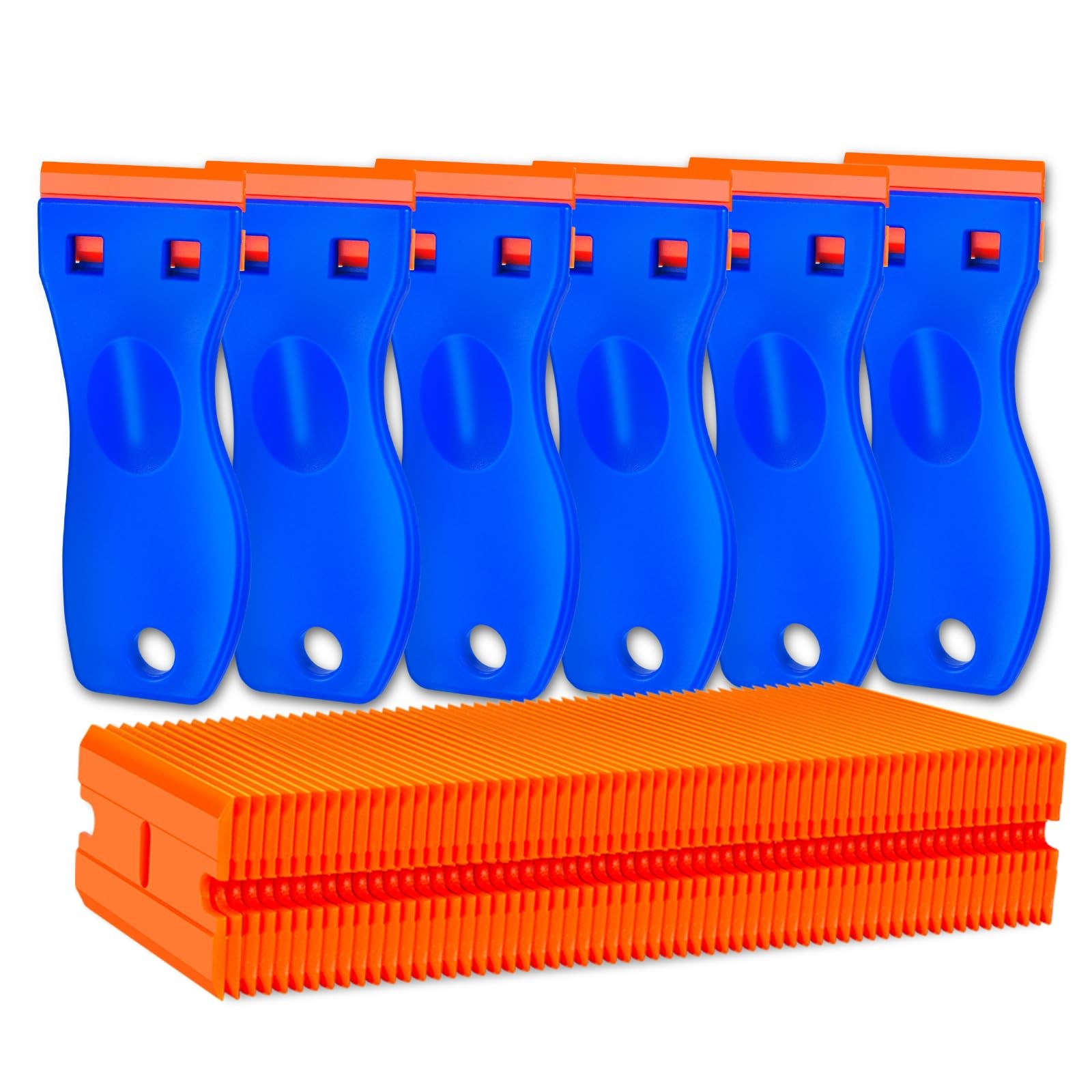 Plastic Razor Blade Scraper Tool with Blades Cleaning Remover