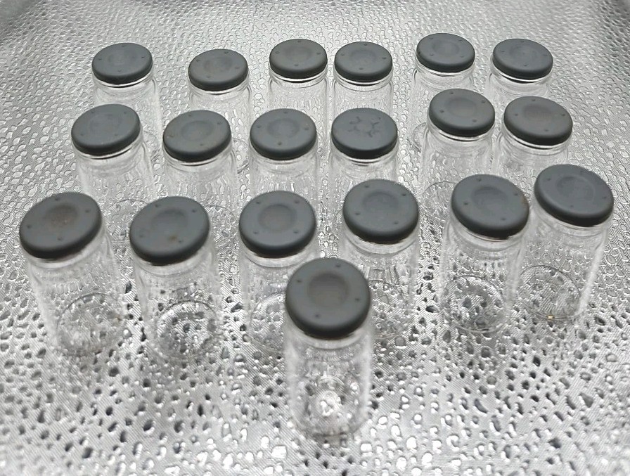 Party /  Craft Glass Vials With Rubber Stoppers