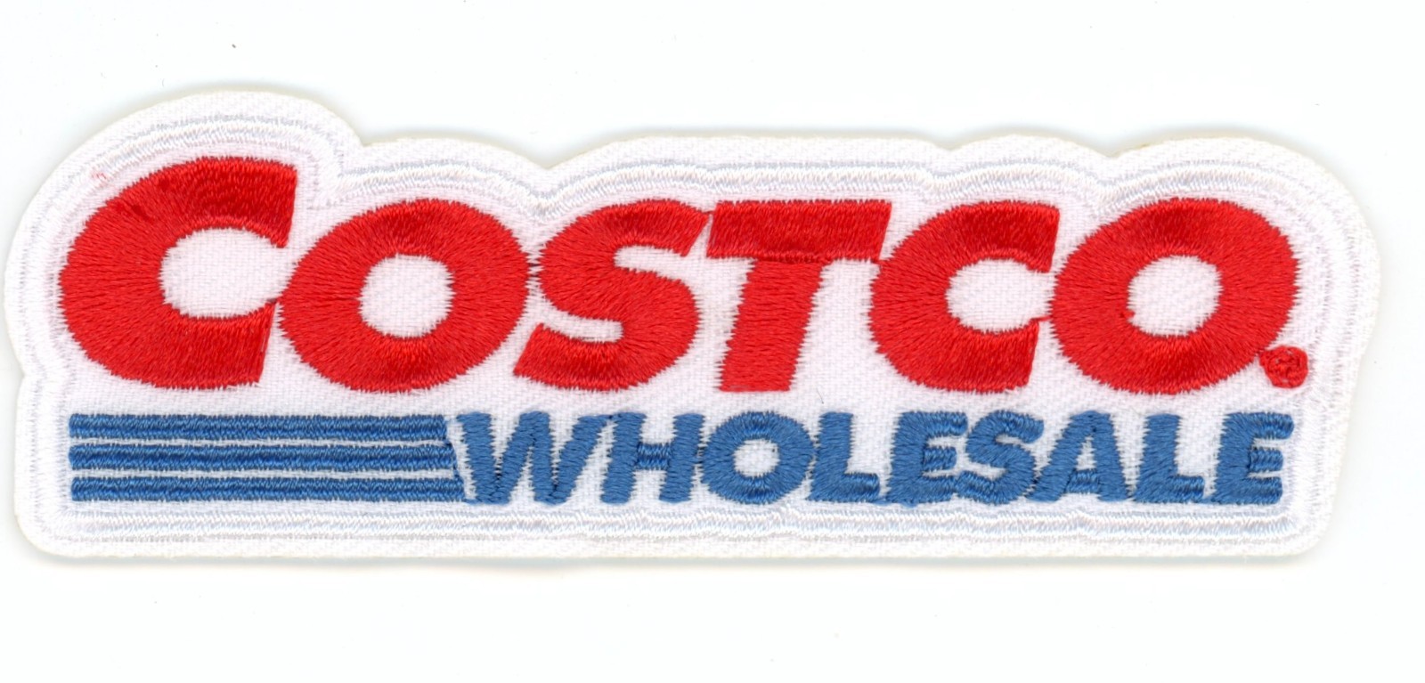 Costco Wholesale Logo Patch – Iron-On Sew-On Retro Brand Applique