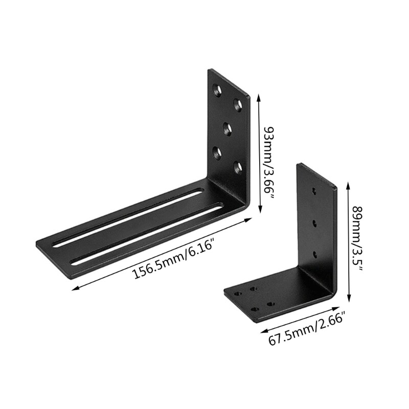 Durable Door Support Bracket Adjustable Door Barricades Bracket set for Outswing
