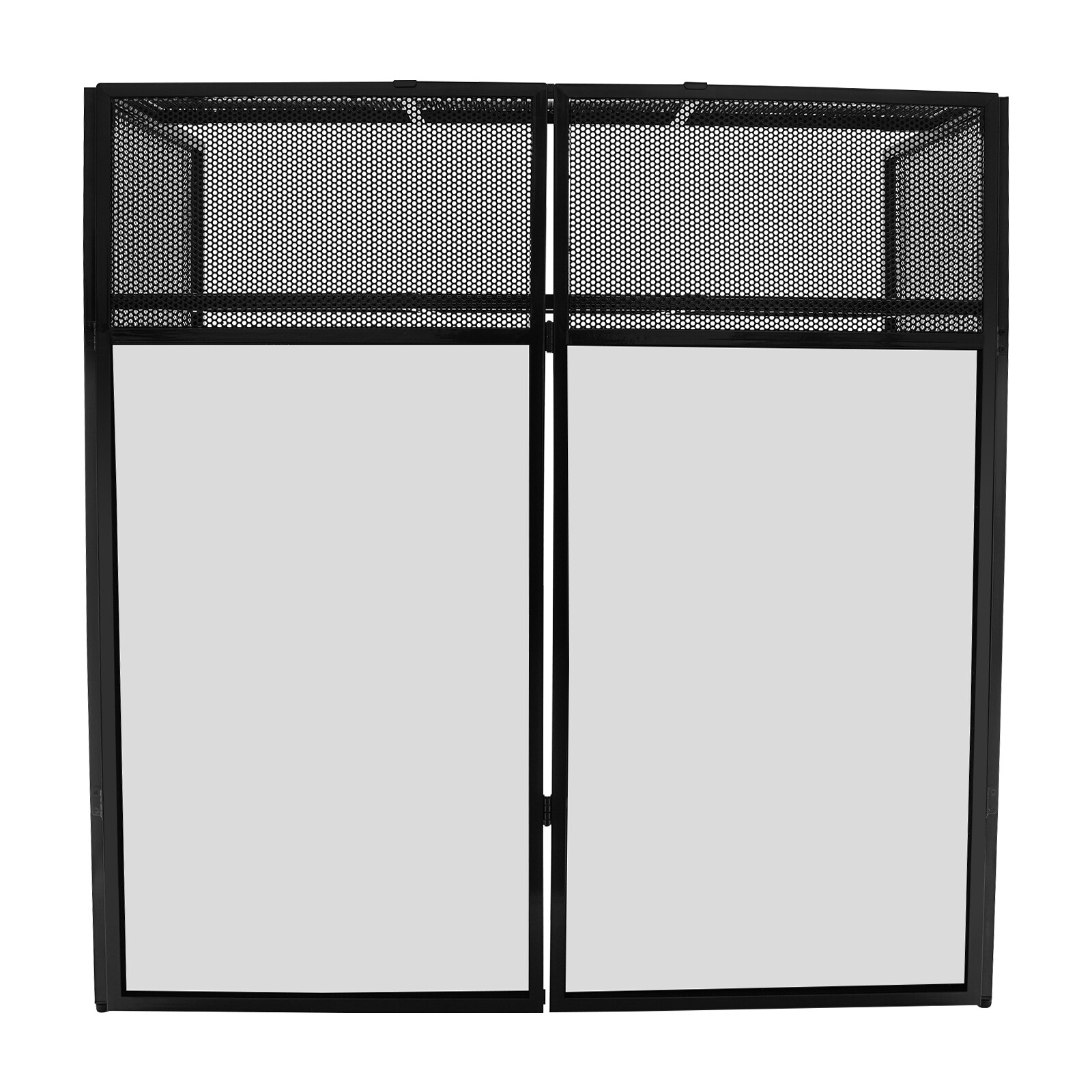 Rolling DJ Display Stand, DJ Event Booth Facade, Portable DJ Facade Booth Table