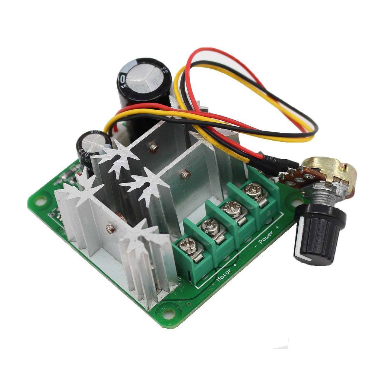 2pc 15A 6V-90V Pulse Width Modulators For PWM Stepless DC Motor Speed Controller
