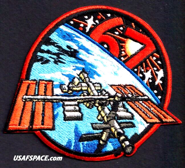 Authentic Expedition 67 - NASA SPACEX ISS Mission -AB Emblem EMBROIDERED PATCH