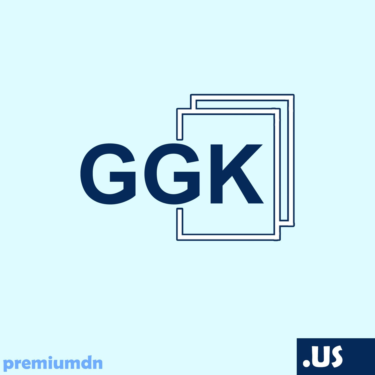 3 Letter domain name for sale GGK .us