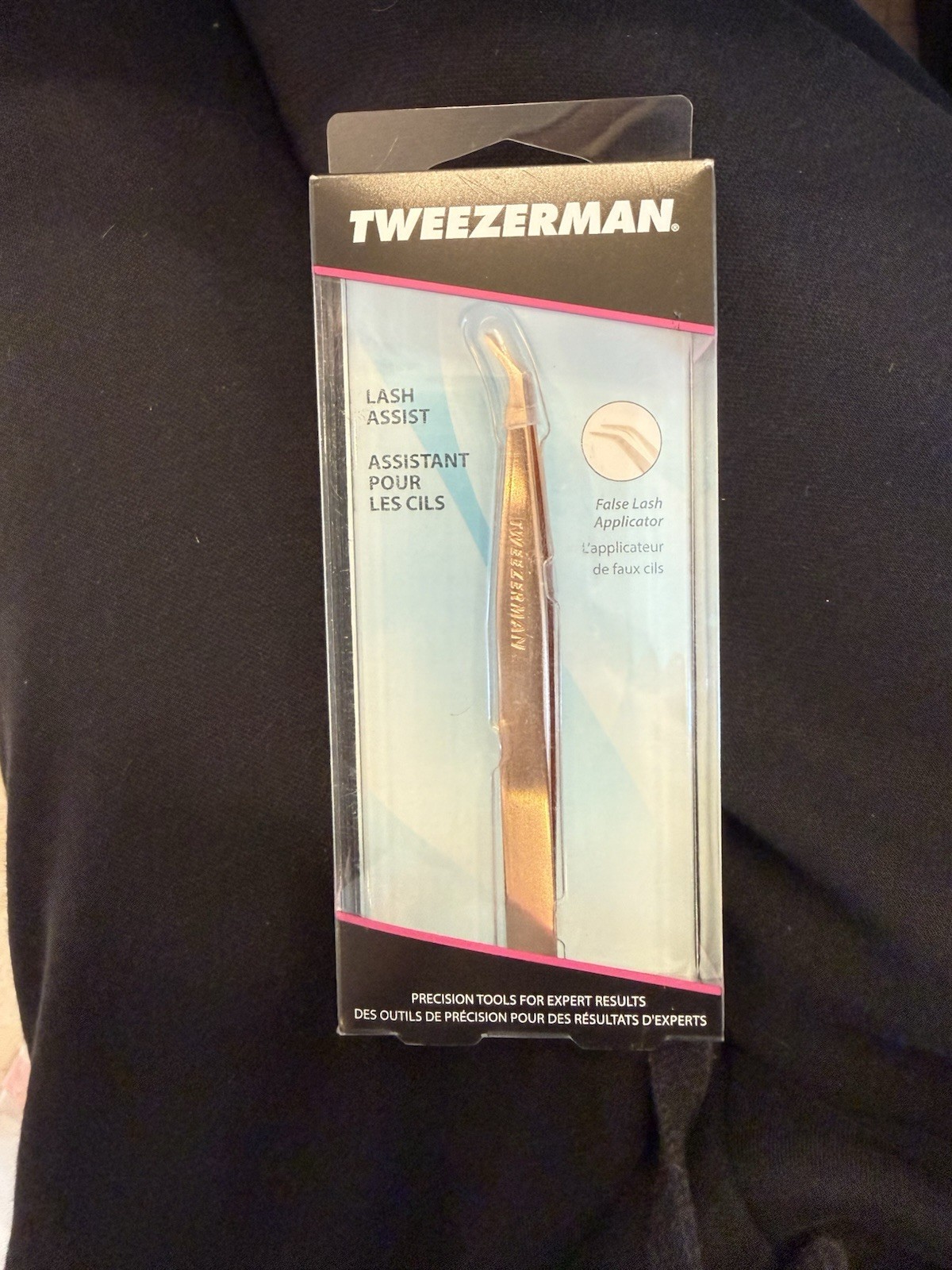 Tweezerman Lash Assist Precision False Eyelash Applicator Tweezers New