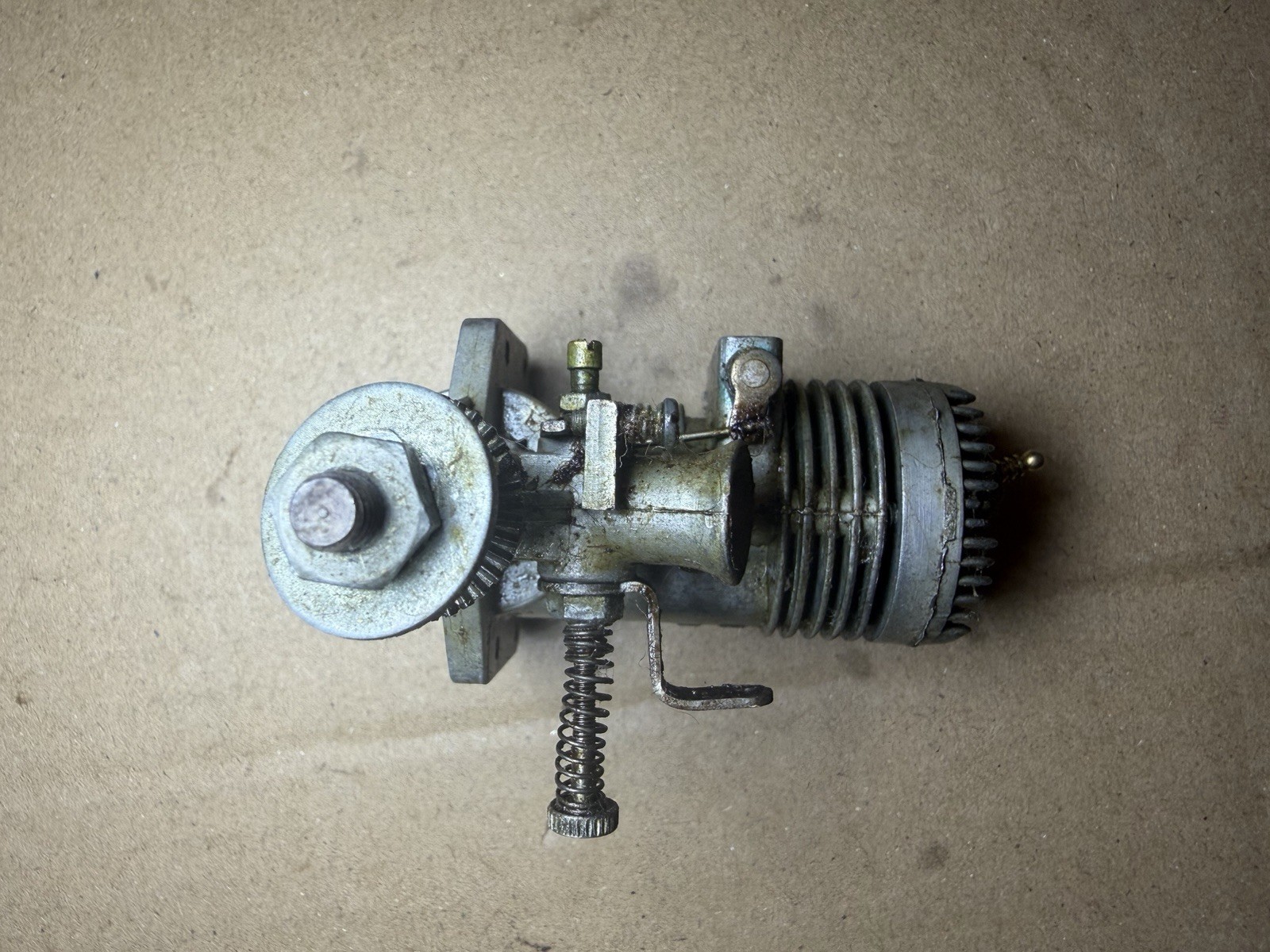 Fox 15 C/L Slant Plug Model Airplane Glow Engine Vintage